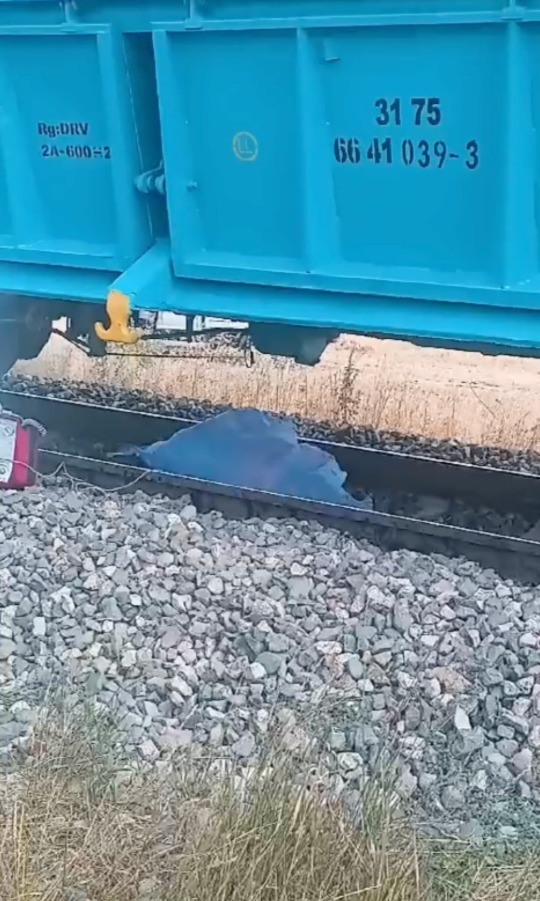 Tren kazasında 1 işçi hayatını kaybetti